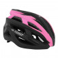 CASQUE VELO ADULTE GIST ROUTE PLANET NOIR/ROSE MAT IN-MOLD TAILLE 52-58 REGLAGE MOLETTE 212GRS 8013271324999