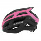 CASQUE VELO ADULTE GIST ROUTE PLANET NOIR/ROSE MAT IN-MOLD TAILLE 52-58 REGLAGE MOLETTE 212GRS 8013271324999