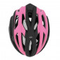 CASQUE VELO ADULTE GIST ROUTE PLANET NOIR/ROSE MAT IN-MOLD TAILLE 52-58 REGLAGE MOLETTE 212GRS 8013271324999