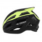 CASQUE VELO ADULTE GIST ROUTE PLANET NOIR/JAUNE MAT IN-MOLD TAILLE 52-58 REGLAGE MOLETTE 212GRS 8013271324937