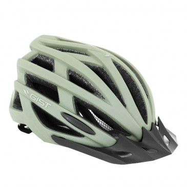 CASQUE VELO ADULTE GIST E-BIKE PLANET URBAN GRIS MAT IN-MOLD TAILLE 52-58 REGLAGE MOLETTE 212GRS - ECLAIRAGE INTEGRE 8013271325279