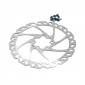 BRAKE DISC FOR MTB - 6 holes FIBRAX COMPATIBLE SHIMANO AND MORE Ø 160mm -118grs 5027373553167