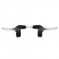 BRAKE LEVERS SET- -FOR CHILD MTB- NEWTON ALUMINIUM/RESIN- V-BRAKE - BLACK (PAIR ON CARD) 3700948231876