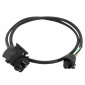 POWER SUPPLY CABLE - BOSCH - FOR BATTERY ON FRAME - 820mm BDU2XX - BDU3XX - BDU4XX BCH212 4047025643047