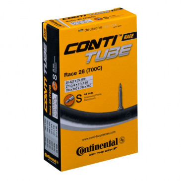 INNER TUBE FOR BICYCLE 700 x 20-25 CONTINENTAL -PRESTA VALVE- 4019238556780