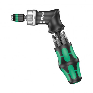 PISTOL GRIP SCREWDRIVER - WERA 17 mm (supplied with : 4 HEX + 2 TORX) -MADE IN GERMANIY- 4013288186485