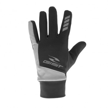 ADULT WINTER CYCLING GLOVE- LONG GIST SUPER ROUBAIX - BLACK - TOUCHSCREEN FUNCTION - M (PAIR) -0085 8013271288383