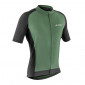 ADULT CYCLING JERSEY - GIST GRAVEL -SHORT SLEEVES- FULL LENGHT ZIP - GREEN/BLACK XXL -5361 8013271314846