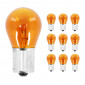 AMPOULE/LAMPE STANDARD 12V 21W CULOT BA15s NORME P21W ORANGE (CLIGNOTANT) (BOITE DE 10) -FLOSSER- 4018354004298