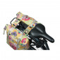 DOUBLE BAG FOR BICYCLE-REAR- BASIL BLOOM FIELD 28-35Lt HONEY YELLOW - SPRING HOOK ATTACHMENT (30x15x33cm) 8715019181559