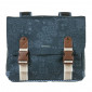 SACOCHE ARRIERE VELO DOUBLE BASIL BOHEME 35L BLEU INDIGO FIXATION VELCROS SUR PORTE BAGAGE(37x15x37cm) 8715019180118