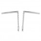 HANDLEBAR FOR MOPED (Z- TWISTED STEEL) CHROME- FOR PEUGEOT 103 MVL, VOGUE - Hg 340mm -SELECTION P2R- 3701213431823