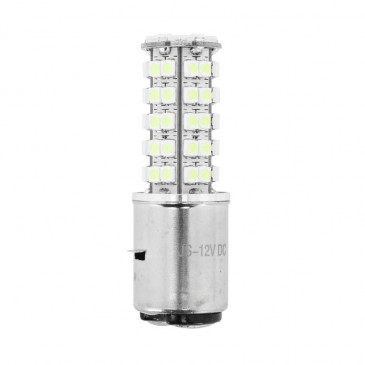 AMPOULE/LAMPE A LED 12V 5W CULOT BA20d 100 LUMENS ECLAIRAGE BLANC SMD (PROJECTEUR UNIQUEMENT) (VENDU A L'UNITE) -P2R- 3700948056745