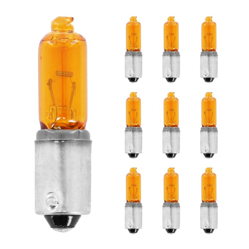 Ampoule Led BAY9S/HY21W orange pour clignotants 12 Leds 10-30V