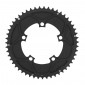 CHAINRING FOR ROAD BIKE- 51T. Ø 110 - 4 ARMS -OUTER- TIME TRIAL - FOR ULTEGRA 6800/105 5800 TIME TRIAL BLACK CT2 STRONGLIGHT 11 Speed 3700223707096