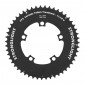 CHAINRING FOR ROAD BIKE- 51T. Ø 110 - 4 ARMS -OUTER- TIME TRIAL - FOR ULTEGRA 6800/105 5800 TIME TRIAL BLACK CT2 STRONGLIGHT 11 Speed 3700223707096