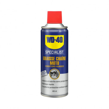 GRAISSE A CHAINE MOTO WD-40 SPECIALIST (AEROSOL 400 ml) 5032227337886