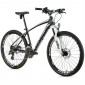 VELO MUSCULAIRE VTT 26 LEADER FOX FACTOR NOIR MAT/BLANC 7 V CADRE ALU 20 POUCES (TAILLE ADULTE 180 à 188 cm) 8592826026774