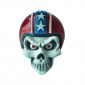 STICKER LETHAL THREAT 3D SKULL HELMET RED 7577858868230