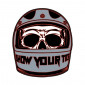 AUTOCOLLANT/STICKER LETHAL THREAT MINI SHOW TOURS HELMET (60x80mm)