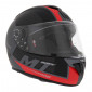 CASQUE INTEGRAL MT RAPIDE OVERTAKE GRIS/ROUGE MAT XL (CALOTTE FIBRE SIMPLE ECRAN PINLOCK READY) 3700948189931