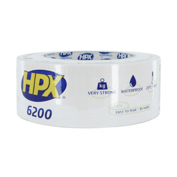 ADHESIVE TAPE HPX - DUCT TAPE 6200 WHITE 48mm x 25M 5425014220018