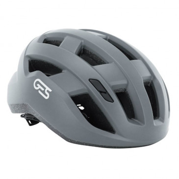 CASQUE VELO ADULTE GES ROUTE/GRAVEL X-WAY GRIS METAL IN-MOLD TAILLE 54-58 FIT-SYSTEM (VENDU EN BOITE) 8435274965038