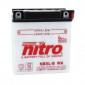 BATTERY 12V 5 Ah NB5L-B WA NITRO - WITH MAINTENANCE SUPPLIED WITH ACID PACK (Lg120xWd62xH129) (EQUALS YB5L-B) 5414837145103