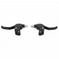 BRAKE LEVERS SET FOR CHILD BIKE - NEWTON RESIN For V-BRAKES - BLACK (PAIR ON CARD) 3700948219928