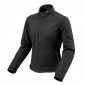 BLOUSON MOTO PRINTEMPS/ETE FEMME TUCANO OVETTA CE NOIR RESPIRANT, DEPERLANT, COUPE-VENT T40 (L) CERTIFIE CE-CLASSE A (SELON LA DIRECTIVE EN17092-2020) 8026492142747