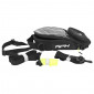 TANK BAG or SEAT BAG - MPH BLACK 10 LT (MAGNETIC FIXATION and STRAPS).