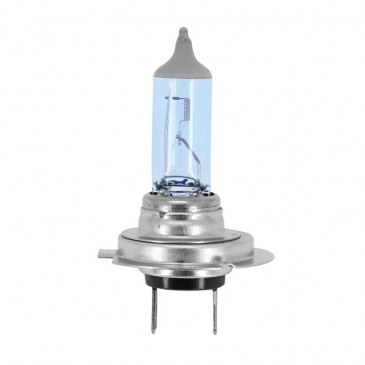 AMPOULE/LAMPE HALOGENE H7 12V 55W CULOT PX26d MEGABLUE LOOK XENON (PROJECTEUR) (VENDU A L'UNITE) -FLOSSER- 4018354004533