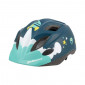 CHILD BIKE HELMET- POLISPORT SPACESHIP MATT BLUE -EURO 48-52cm RATCHET SETTING (ON CARD) 5604415117763