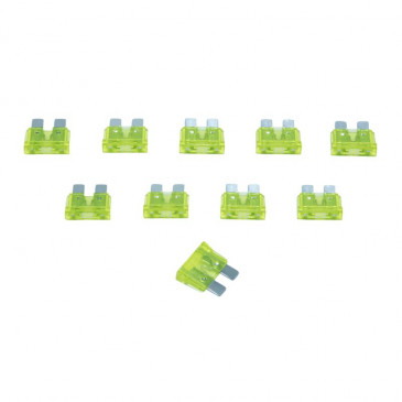 CLASSICAL FLAT FUSE 20A (SOLD PER 10 IN A BAG) 4018354008852