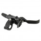 BRAKE LEVER FOR MTB - RIGHT - SHIMANO DEORE M6100 BLACK- DISC "2 fingers" (Without caliper) 4550170615765