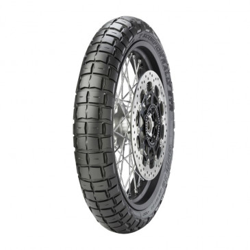 TYRE FOR MOTORBIKE 18'' 120/70-18 PIRELLI SCORPION RALLY STR M/C RADIAL FRONT M+S TL 59V (DUCATI SCRAMBLER XL). 8019227311495