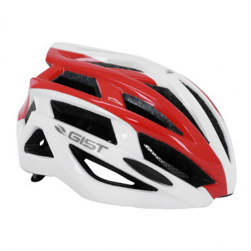 EBIKE ADULT HELMET GIST PLANET WHITE/RED IN-MOLD EURO 52-58 RATCHET SETTING 212GRS 8013271325026