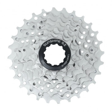 CASSETTE 7 Speed . P2R SHINE 11-28 COMPATIBLE SHIMANO/SRAM 3700948275535