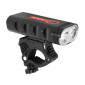 HEADLIGHT ON BATTERY RECHARGABLE ON USB- ON HANDLEBAR - LG/PL1000 - P2R 1000 LUMENS 4 MODES (AUTONOMY 3H-6H) BLACK 8015431015525