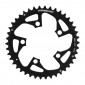 CHAINRING FOR MTB-5 arms- FOR TRIPLE 42 Teeth Ø94 BLACK- External STRONGLIGHT ALU 7075 - 8/9 Speed. 3700223701865