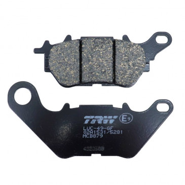 BRAKE PADS - TRW FOR YAMAHA 125 XMAX 2017> Rear 3322938282325