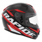 HELMET-FULL FACE MT RAPIDE PRO CARBON C2 RED/GLOSSY BLACK XS (FIBER SHELL/SINGLE VISOR/ PINLOCK READY) 8434639028463