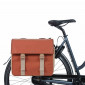 DOUBLE BAG FOR BICYCLE - REAR - BASIL URBAN LOAD- RED EARTH/PINK 48-53L (41x18x46cm) WATERPROOF 8715019182273