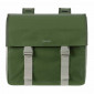 SACOCHE ARRIERE VELO DOUBLE BASIL URBAN LOAD IMPERMEABLE VERT / SABLE 48-53L (41x18x46cm) WATERPROOF 8715019182266