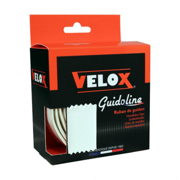 RUBAN DE GUIDON / CINTRE VELOX HIGH GRIP 1.5mm BLANC - GUIDOLINE 3660429313111