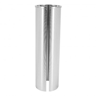 SEAT POST REDUCER 31.6 > 34.9 mm Lg 120 mm ALUMINIUM SILVER 4016538073849