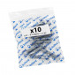 HEX SCREW M6 x 25 mm GALVANIZED (10 in a bag). -SELECTION P2R- 7421083707755