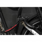 ANTIVOL VELO FER A CHEVAL TRELOCK RS480 NOIR AVEC FIXATION (FIXATION SUR CADRE LARGEUR DE 89mm à 112mm) ECART PNEU 75mm 8713249306483