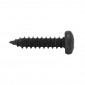 SELF-TAPPING SCREW 4,0 x 12 mm BLACK (10 in a bag) -SELECTION P2R-