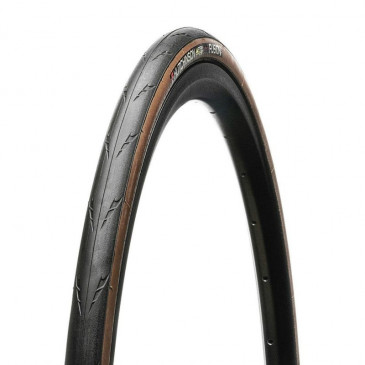 TYRE FOR ROAD BIKE 700 X 25 HUTCHINSON FUSION 5 ARAMID PROTECT- STORM FOLDABLE BLACK/BEIGE (25-622) 3248382078010